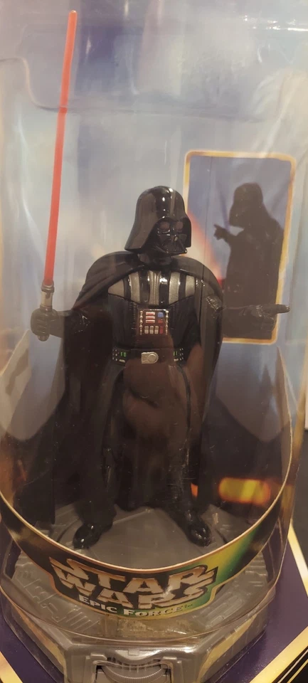 Star Wars Epic Force Darth Vader Rotating Figure 1997 Hasbro 6" Toy (NOT GRADED) - Image 2 of 4