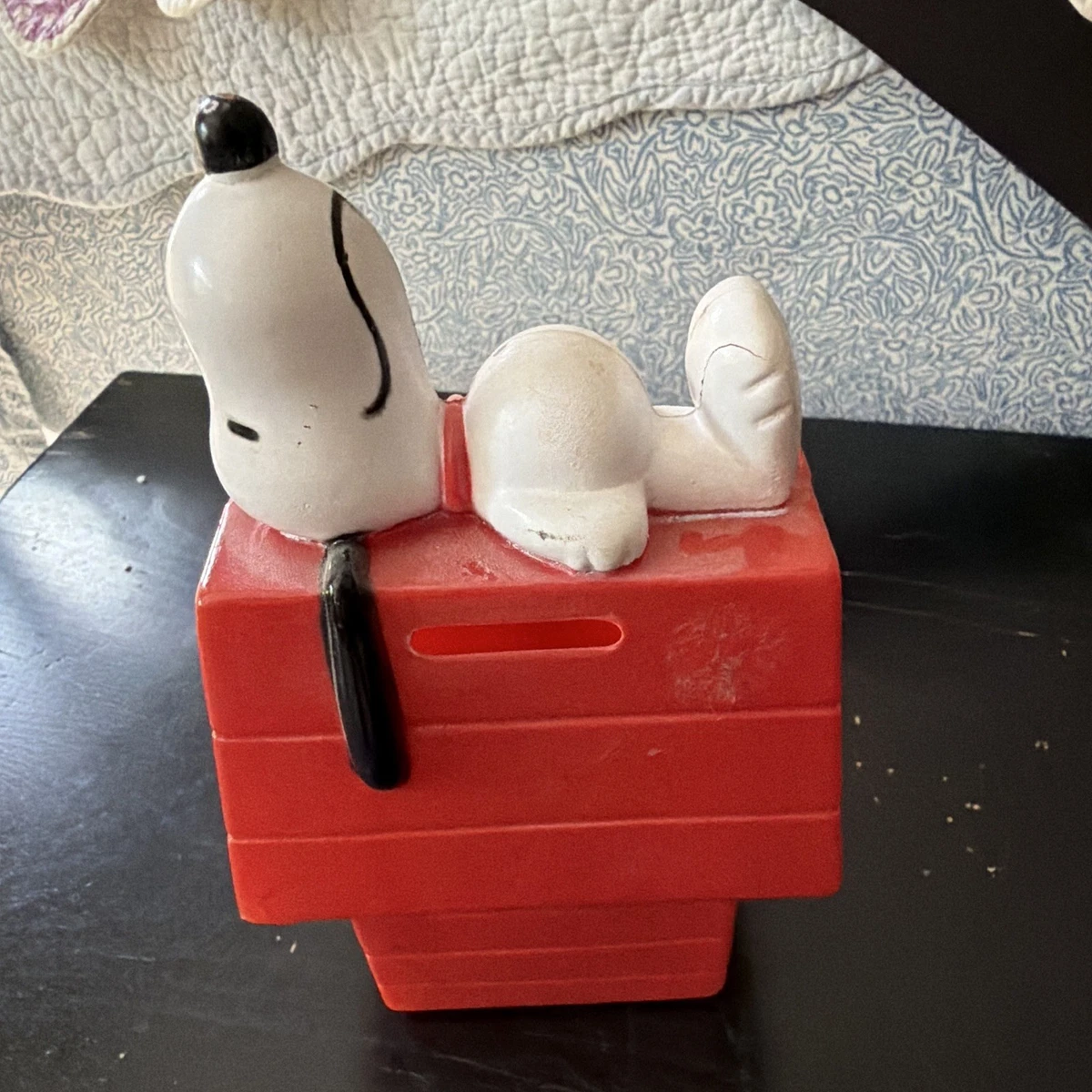 Snoopy Piggy Bank In Collectible Character Piggy Banks for sale | eBay
