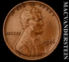 1926 Lincoln Wheat Cent - Scarce  Extra Fine  Better Date  No Reserve  #L4637