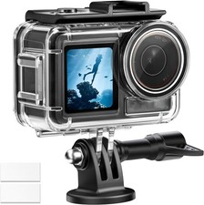 Waterproof Case for DJI Action 5 Pro/4/3 Anti-Fog Underwater Housing Hard Shell