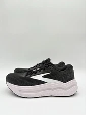 Brooks Women's Ghost Max 2 Multiple Sizes Black White Orchid Ice |120420-1B-077|