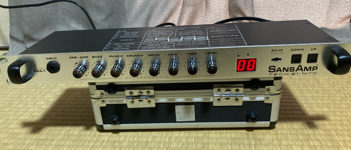 【限定版】 SansAmp Psa-1 ラックシステム tech21 NYC SansAmp Psa-1 Rack Mount Model Guitar Effects Preamp