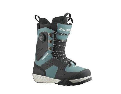 Stivali da snowboard Salomon uomo Dialogue pizzo SJ BOA 2025 verde mallard nero mare