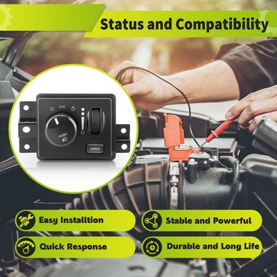 Headlight Switch With Fog & Cargo Lights For Dodge Ram Dakota 2005-2011