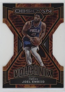 2022-23 Panini Obsidian Volcanix Joel Embiid #21