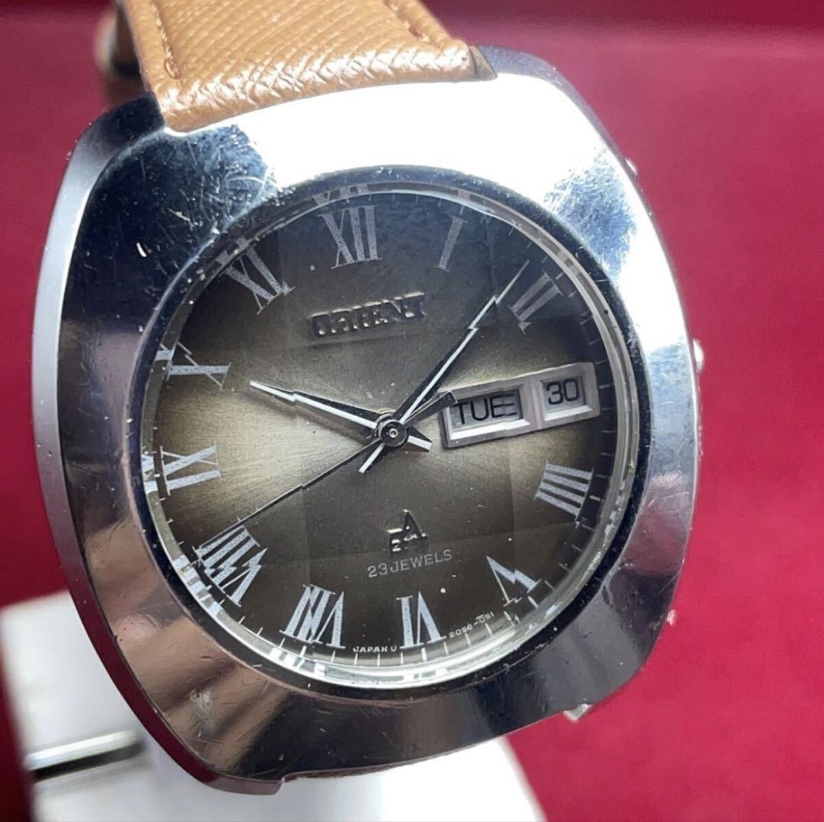 ORIENT Chrono Ace Automatic Day Date Vintage Watc… - image 3