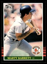 Marty Barrett 1985 Donruss #127 Red Sox MLB READ FREE SHIPPING AutographDen