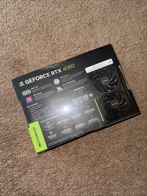 GeForce RTX 4060 VENTUS 2X BLACK 8G 8GB GDDR6 Graphics Card