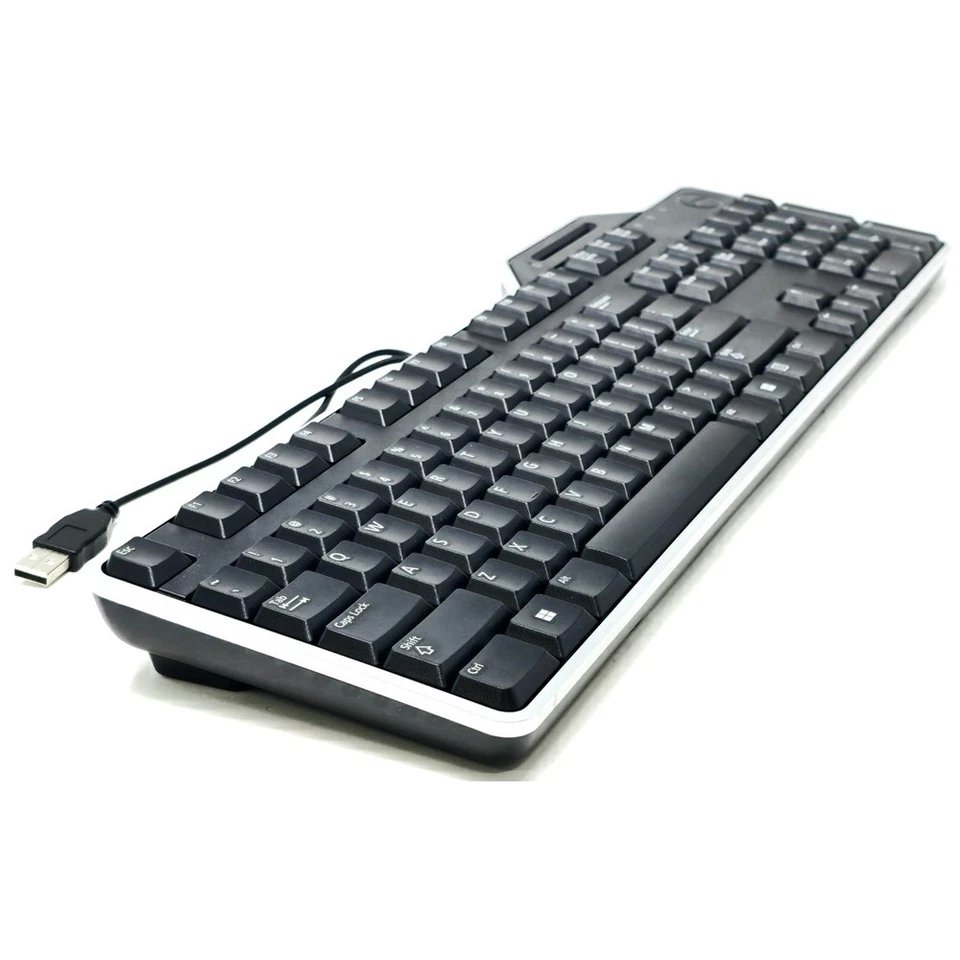 Dell 0R4F7T KB813 USB Keyboard with Smart Card Reader - Image 3 of 4