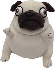 CWZY Hilarious Pug Stuffed Animal - 6" Funny Ugly Cute Pug Dog Plush Toy, Wei...