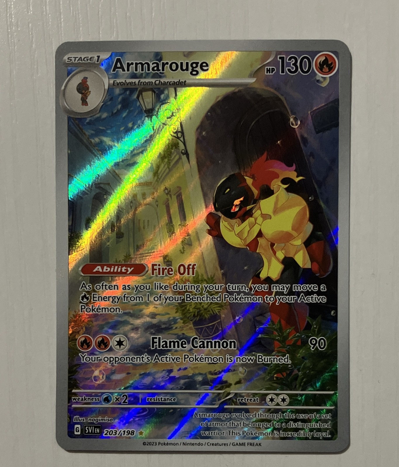 Pokémon Armarouge 203/198 - Sv01: Scarlet & Violet Base Set Holo