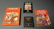 Atari 2600 Home Run - Complete In Box CIB With Manual And Catalog