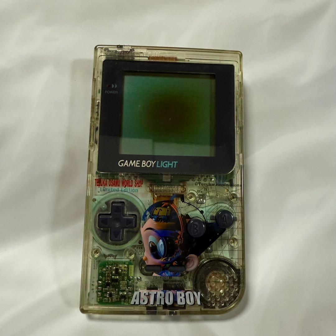 GAME BOY LIGHT ASTRO BOY Limited Edition Tezuka Osamu Clear