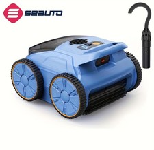 2026 Seauto Robotic Pool Vacuum Cleaner for Inground Pools with Smart Navigation