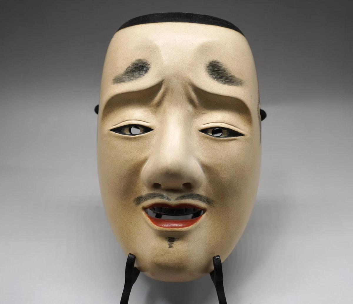 木制日本古董面具| eBay