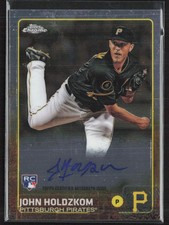 2015 Topps Chrome #AR-JH John Holdzkom Auto