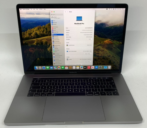 Apple MacBook Pro A1990 15,4" i9 9. Gen 16GB RAM 512GB SSD Akku Probleme
