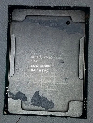 Intel Xeon Gold 6138T - 2.0 GHz 20-Core SR3J7 Processor Used