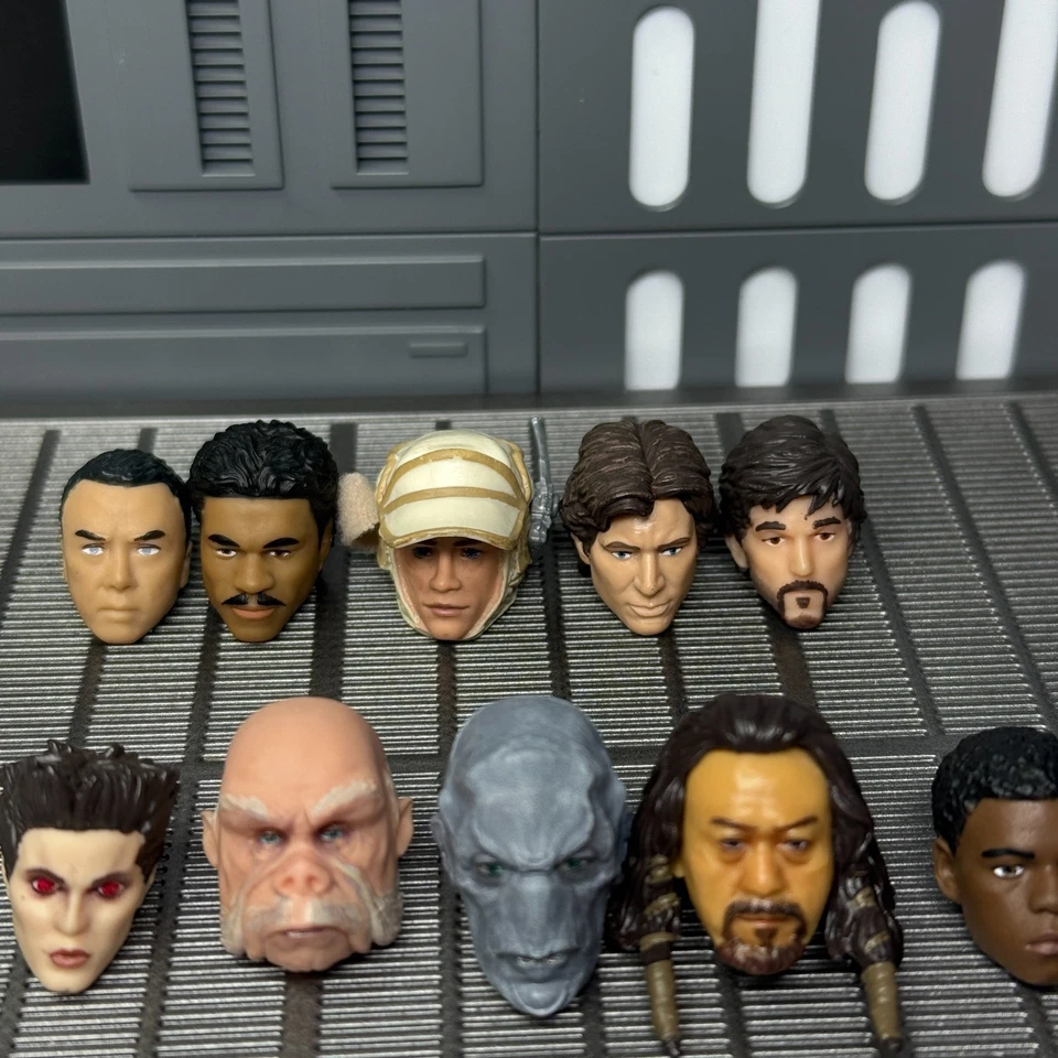 Star Wars The Black Series 6" Hombre Jedi Caballero Alianza Rebelde Cabeza Lote De 18 Foto 2 de 4