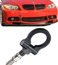 Track Racing Style Tow Hook Towing Eye 3 Series-E36 E46 E90 E91 E92 E93 Black