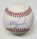 A.J. Pierzynski Signed Autographed Game Used Major League Baseball WHITE SOX