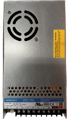 Power supply 24 Vdc LM350-10B24 Mornsun 14.6A 220vac