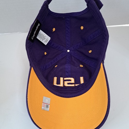 LSU Louisiana State University Tigers Ball Cap Hat Adjustable Baseball - Picture 5 of 8