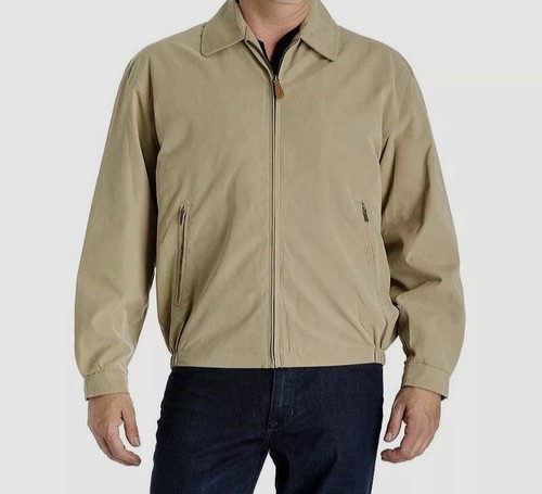 Full-Zip Microfiber Golf Jacket Size 