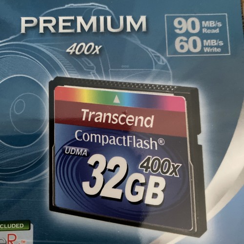Transcend Compact Flash 32GB 400XDigital Photos & Camcorders JPEG HD See Details - Picture 11 of 12