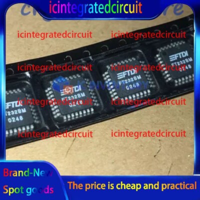 1pcs FT232BM FT232 USB UART Interface IC FTDI LQFP-32