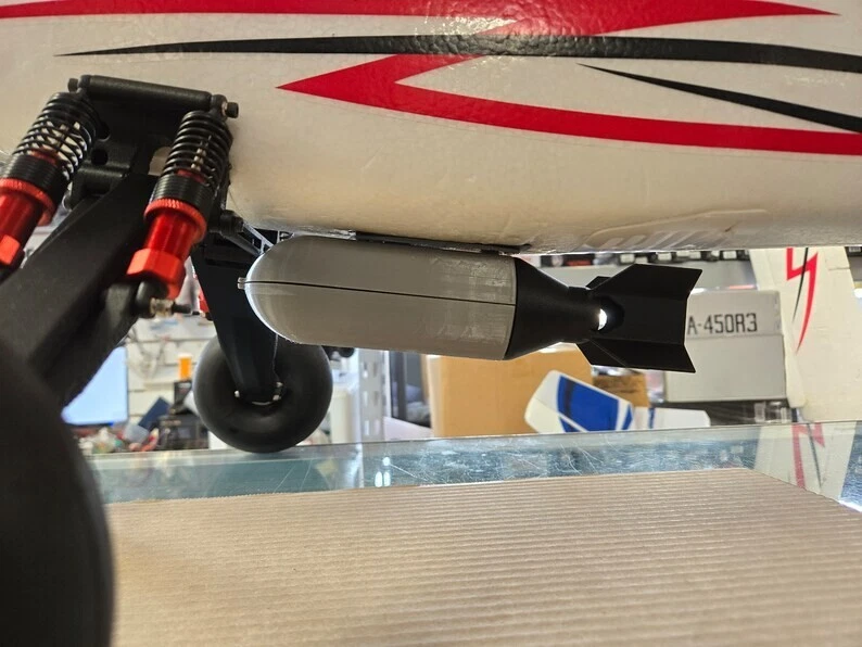 Fake Bomb / Ordinance For RC Airplane : For use with E-Flite Bomb Drop EFLA405 - Image 4 of 4