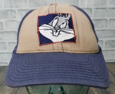 Vintage 90s BUGS BUNNY Looney Tunes Warner Bros Snapback Hat Cap Made in USA