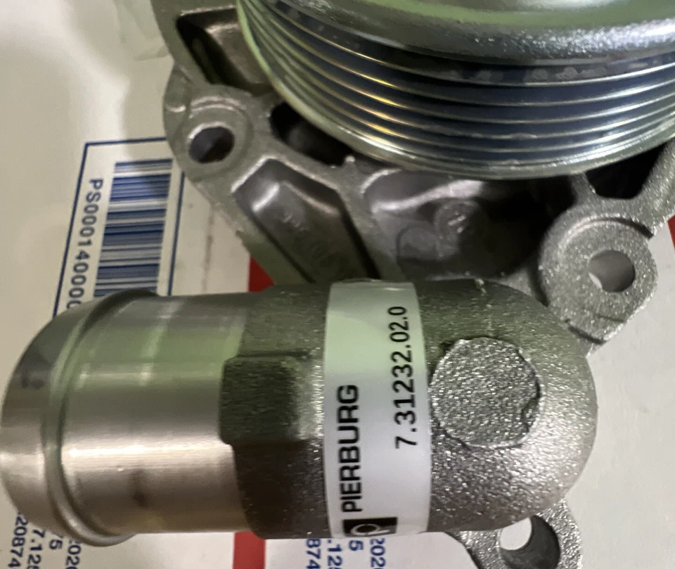 Porsche Engine Water Pump - PIERBURG - 7.31232.02.0 - NEW OEM - Image 4 of 4