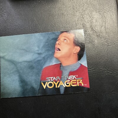 B26s Star Trek Voyager Season 1 One 1995 Skybox #58 Tom Paris B'elanna Torres