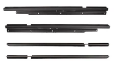 New 4-Pc Inner & Outer Beltline Molding Set / For 1989-1991 Dakota Convertible