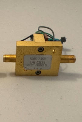 HP Agilent KEYSIGHT 5086-7458 Bias Tee Assembly 26.5GHz Pulled from working unit