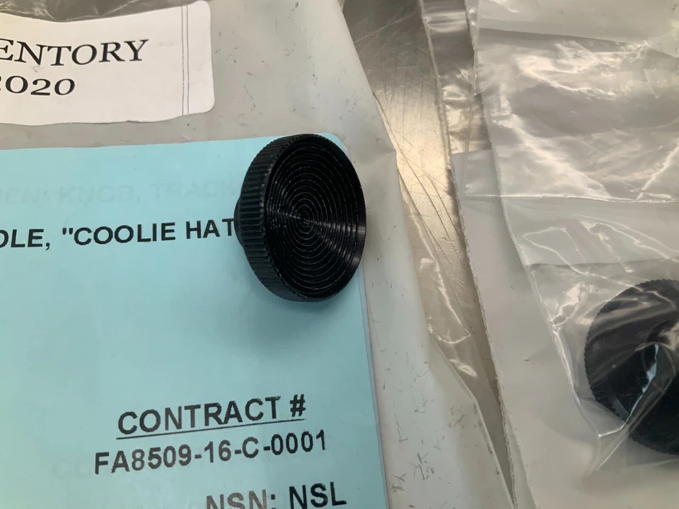 (16) Boeing 363561-1 Helicopter  Trackhandle Knob  “Coolie Hat” - Image 3 of 4