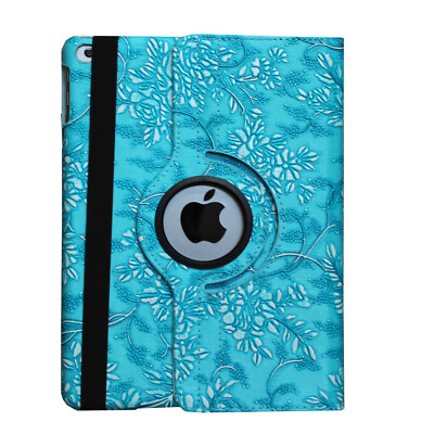 For iPad 10th 9th 8th 7th Pro 6th 5th Generation Rotating Smart Case Cover Stand
