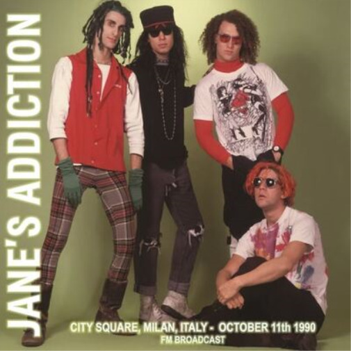 Jane's Addiction City Square, Milan, Italy, October 11th 1990 (Vinyl) 12" Album