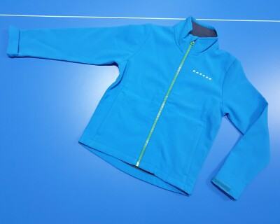 Dare2b Softshell Kinderjacke 128 Jungen Windjacke Regenjacke blau Bike Jacke