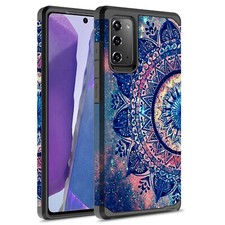 For Samsung Galaxy Note 20 Ultra Hybrid Graphic Fashion Colorful Silicone Case