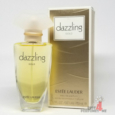Dazzling Gold by Estee Lauder Women Eau de parfum 1.7 oz 50ml Rare! (DamageBox)