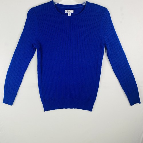 Kim Rogers Womens Small Cable Knit 