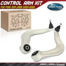 2Pcs Front Lower Forward Control Arm w/ Ball Joint for Ford Explorer 2020-2023