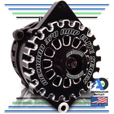 Mechman 370 Amp Alternator Camaro Impala Caprice 1994 - 1996 5.7l Lt1 3.8l Mechman 370 Amp Alternator Camaro Impala Caprice 1994 - 1996 5.7l Lt1 3.8l