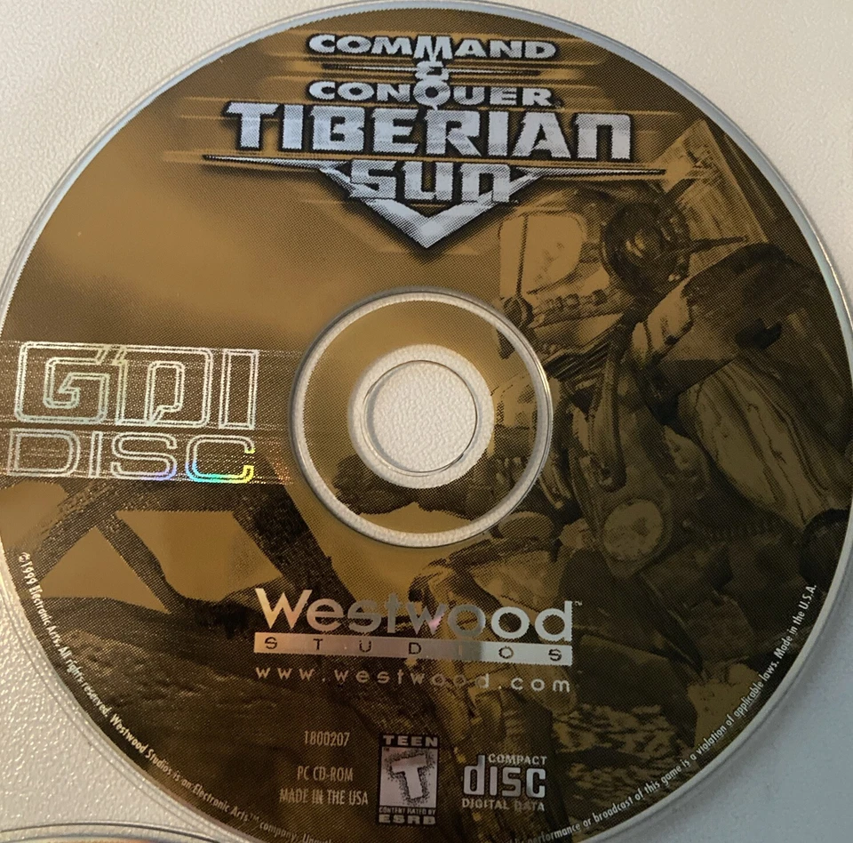 Command & Conquer Collection Big Box PC Game Lot 5 Discs Incomplete Bonus Manual - Image 3 of 4