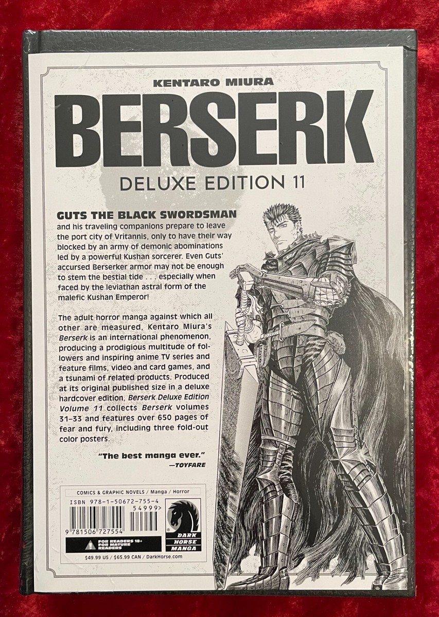 BERSERK Deluxe Edition (Vol 1-11 HARDBACK), Hobbies & Toys, Books &  Magazines, Comics & Manga on Carousell