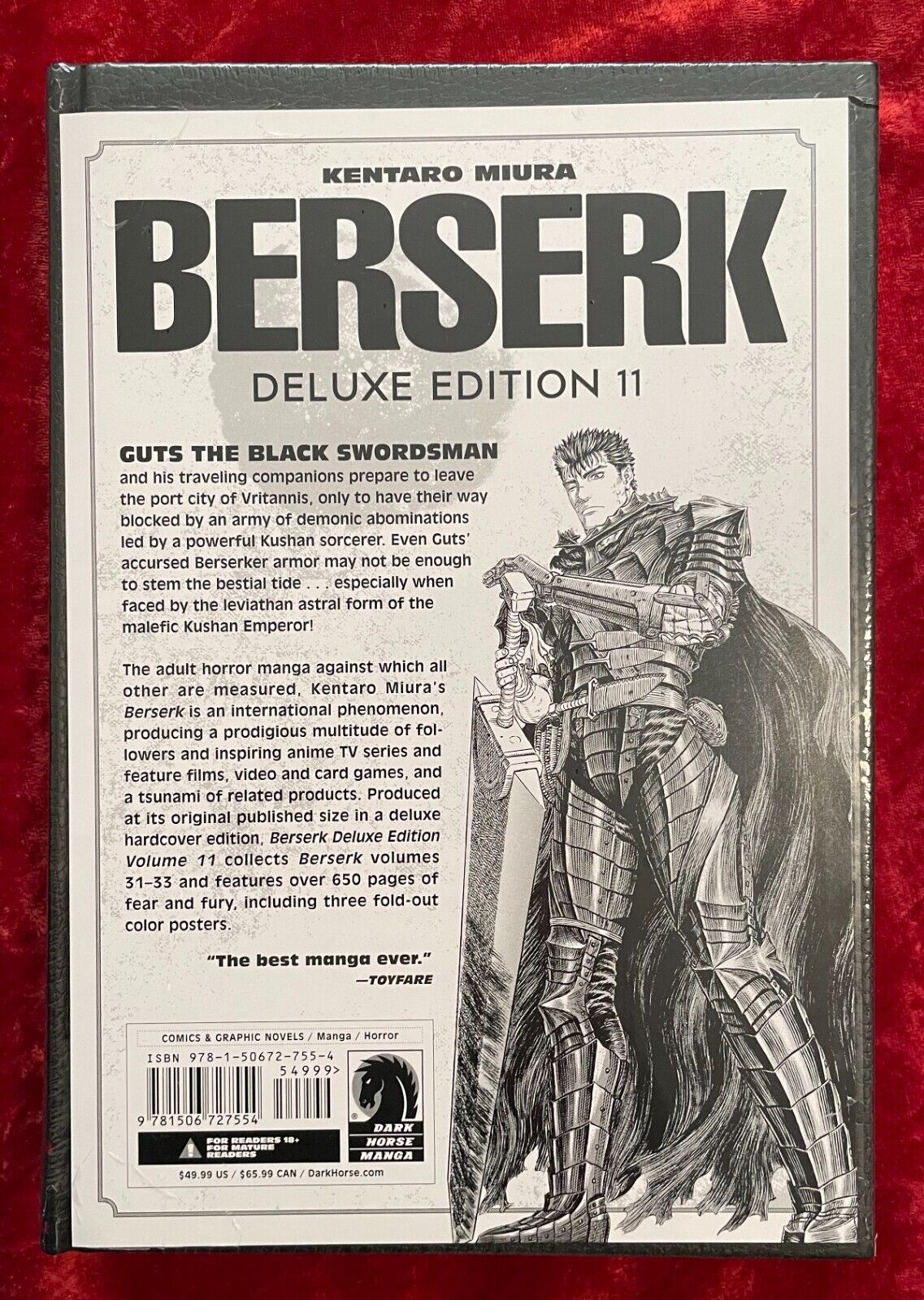 BERSERK DELUXE EDITION 9 KENTARO MIURA DARK HORSE BOOK SEALED AND BRAND NEW