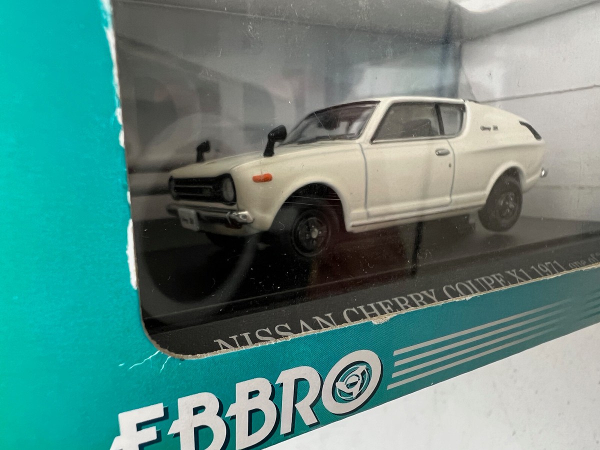 エブロ。日産チェリーX1。 日産 チェリー クーペ X1 エブロ 1/43