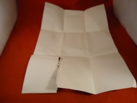 MIG 29 Soviet Fighter Nintendo NES Foldable Poster Insert ONLY *Damaged*